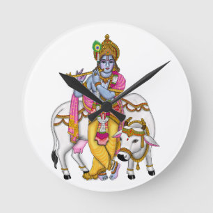 Lord Krishna Clock