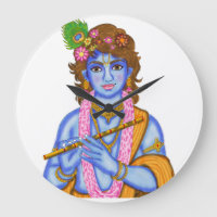 Lord Krishna Clock