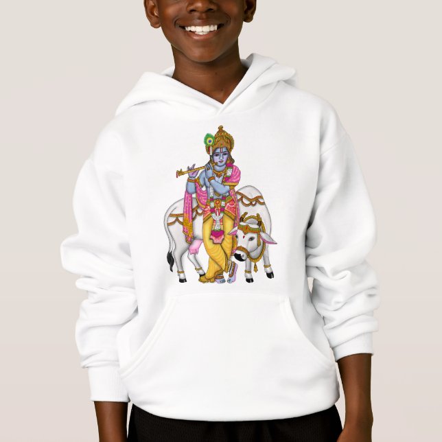 Lord Krishna Hoodie (Front)
