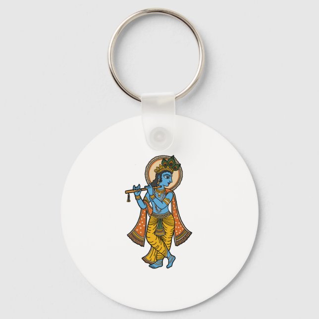 Lord Krishna Key Ring (Front)