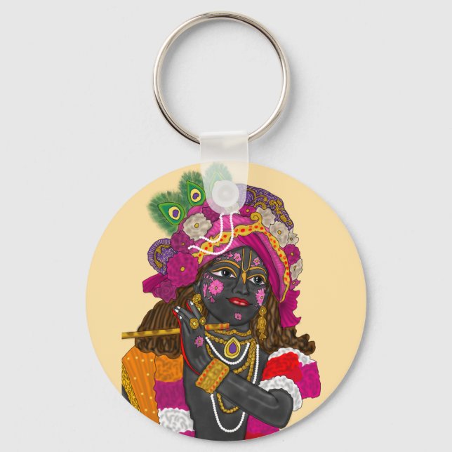 Lord Krishna Keychain (Front)