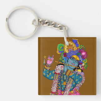 Lord Krishna Keychain