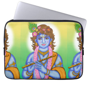 Lord Krishna Laptop Case