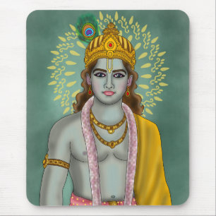 Lord Krishna Mouse Pad