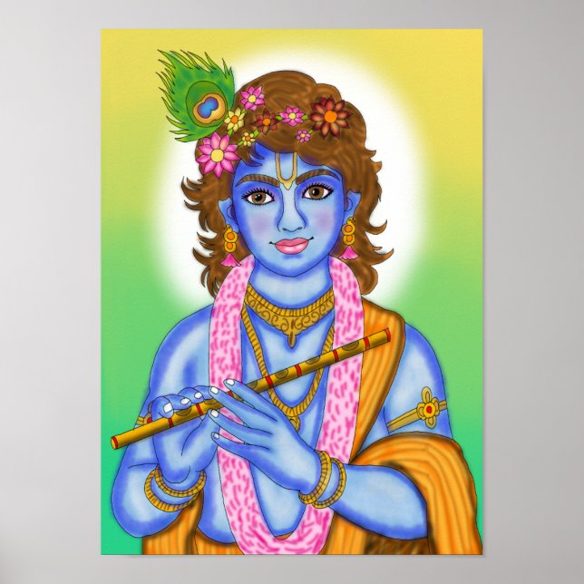 Lord Krishna Poster (Front)