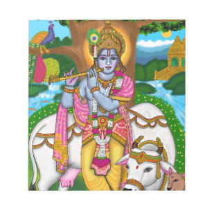 Lord Krishna Stationery Notepad
