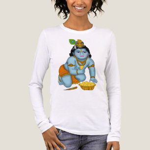 Lord Krishna T-Shirt Tri-Blend Shirt