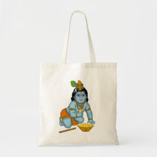 Lord Krishna Tote Bag