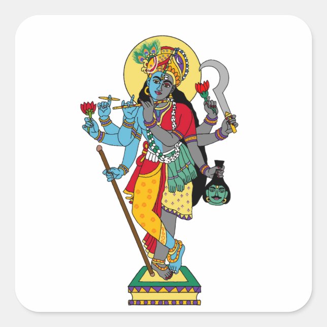 Lord Krishnakali Stickers (Front)