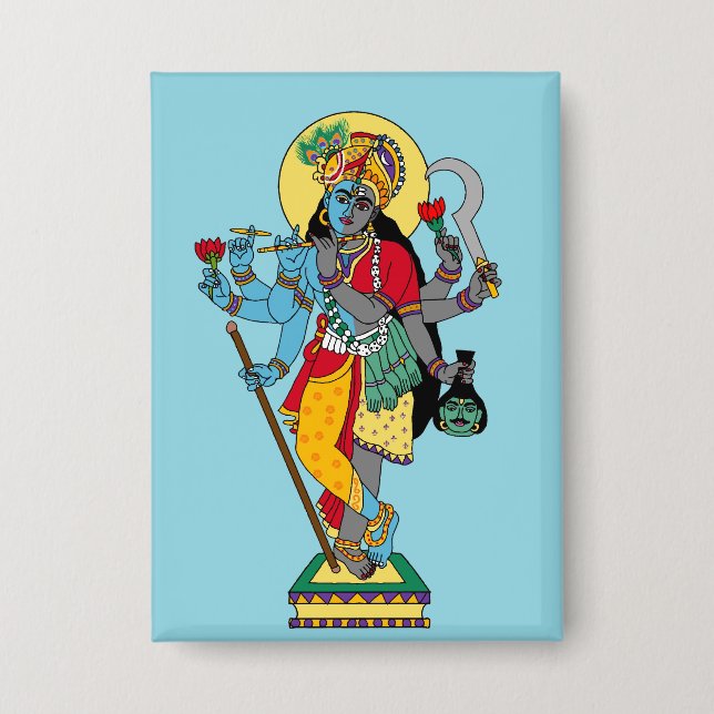 Lord Krishnakali Stickers (Front)