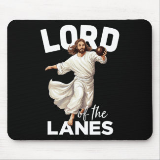 Lord Lanes Funny Christian Christ Gutter Bowling L Mouse Pad