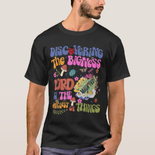 Lord Magnified Faith Nature Floral Quote T-Shirt