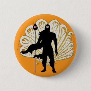 Lord Muruga 6 Cm Round Badge