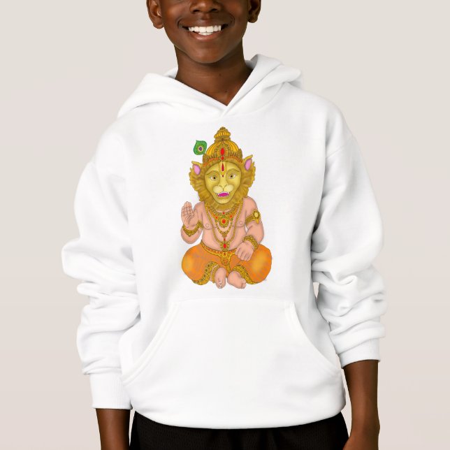 Lord Narsimha Hoodie (Front)