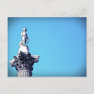 Lord Nelson Just Hanging Out - London - Postcard