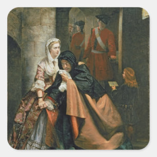 Lord Nithsdale, Escape from the Tower Square Sticker