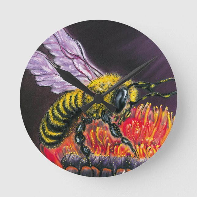 Lord of Honey Round Clock (Front)