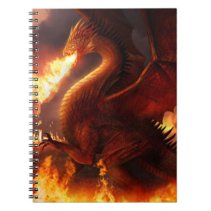 Lord of the Dragons Spiral Notebook