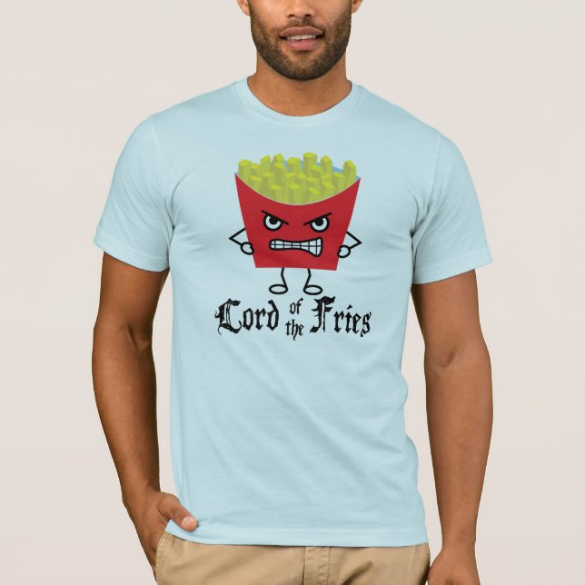 Lord of the Fries (black title) T-Shirt (Front)