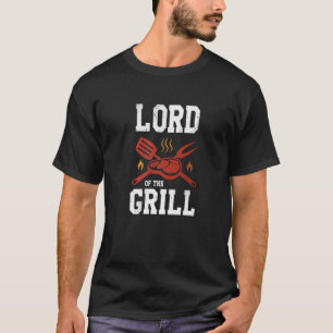 Lord Of The Grill  Barbecue Saying Dad Grandpa   1 T-Shirt