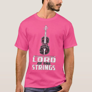 Lord Of The Strings Violin Orchestra Musician T-Shirt