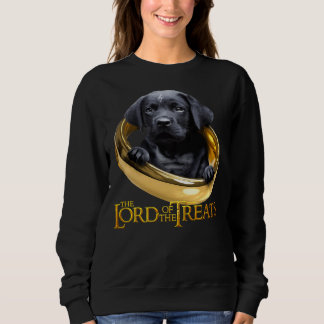 Lord Of The Treats Black Labrador Puppy Sweatshirt