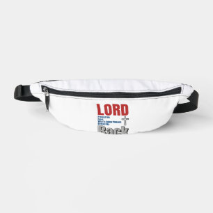 Lord Protect Me Christian Faith Shirt Design_1 Bum Bags