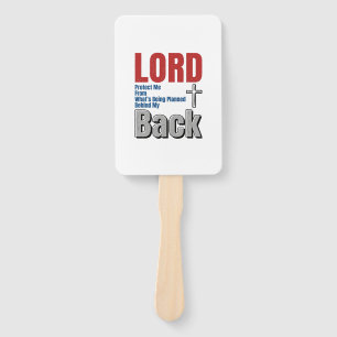 Lord Protect Me Christian Faith Shirt Design_1 Hand Fan