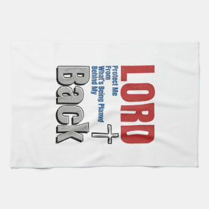 Lord Protect Me Christian Faith Shirt Design_1 Tea Towel