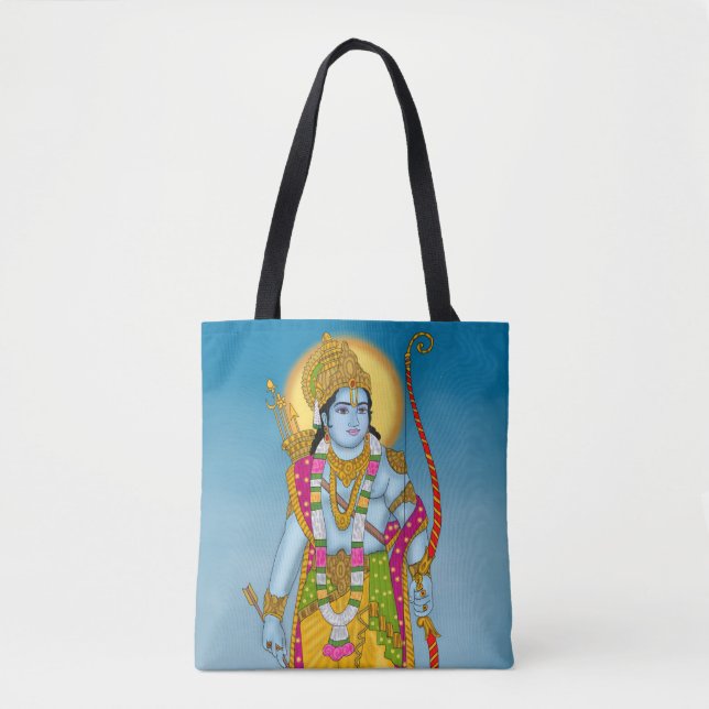 Lord Ram Tote Bag (Front)