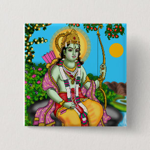 Lord Rama Button