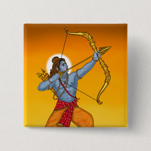 Lord Rama Button