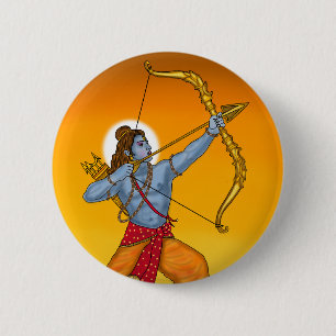 Lord Rama Button