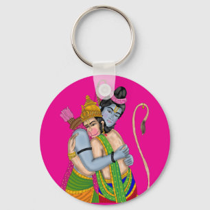 Lord Rama & Hanuman Keychain