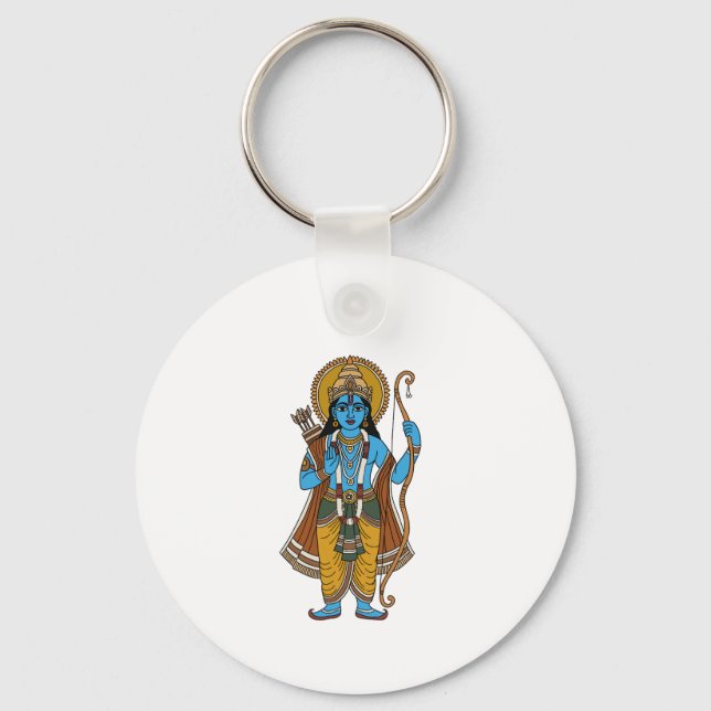 Lord Rama Key Ring (Front)