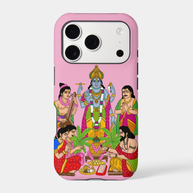 Lord Satyanarayan Phone Cover (Back)