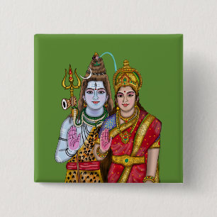 Lord Shiva Button