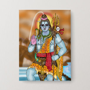 Lord Shiva Button