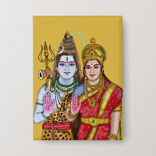 Lord Shiva Button