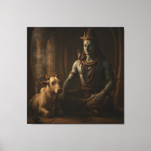 Lord Shiva Canvas Print