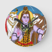 Lord Shiva Clock