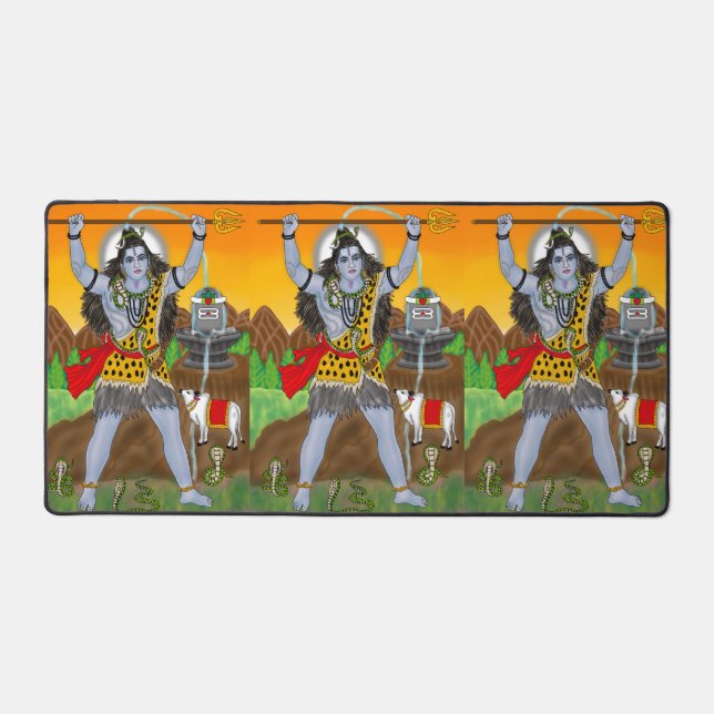 Lord Shiva Desk Mats (Front)