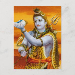Lord Shiva (Hindu Deity Series) Postcard