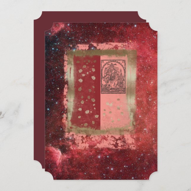 Lord Shiva - Invitation Card (Front/Back)