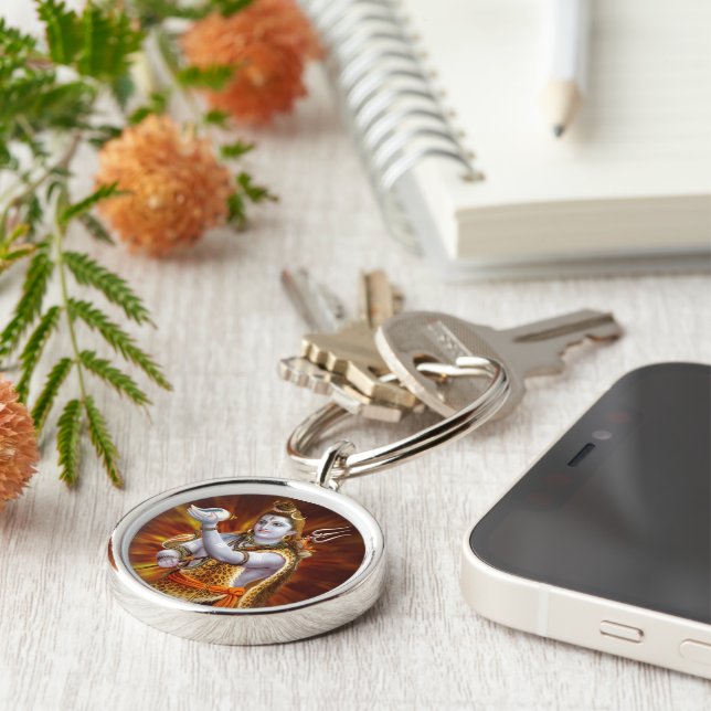 Lord Shiva Key Chain (Side)