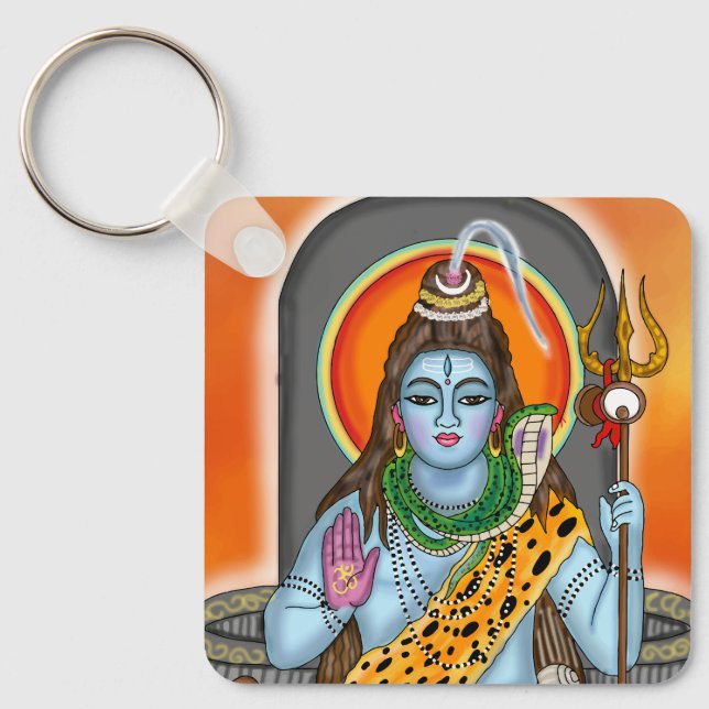 Lord Shiva Keychain (Front)