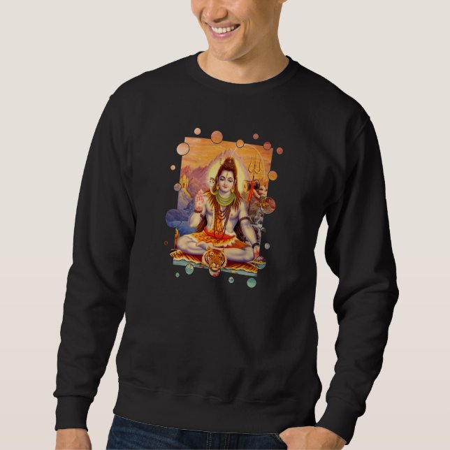 Lord Shiva Meditating Shirt (Front)