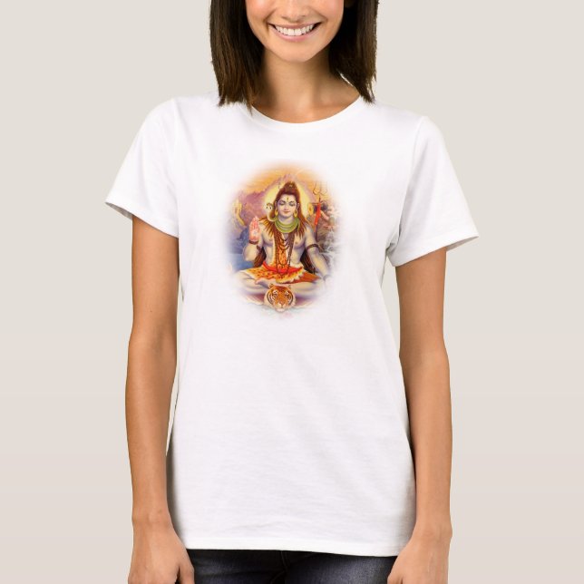 Lord Shiva Meditating Tee (Front)