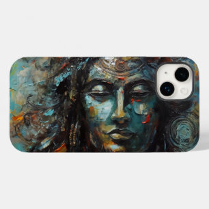 lord shiva painting Case-Mate iPhone 14 plus case
