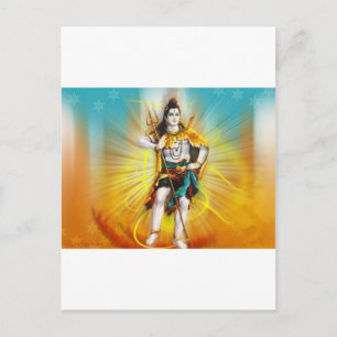 LORD SHIVA POSTCARD